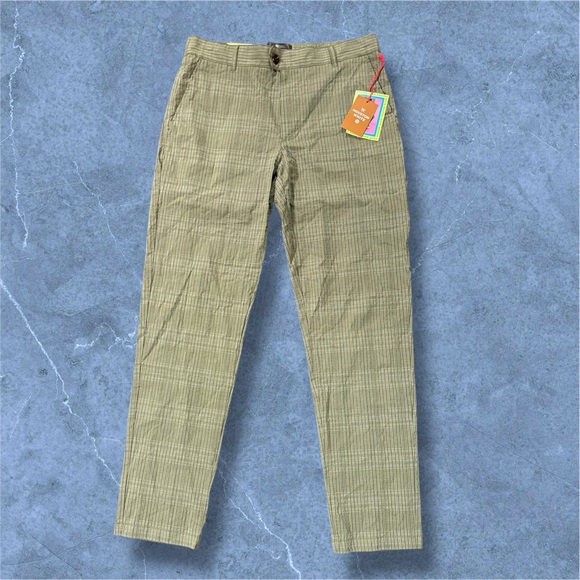 Houston White Other - NWT Men's Green Checkered Trousers